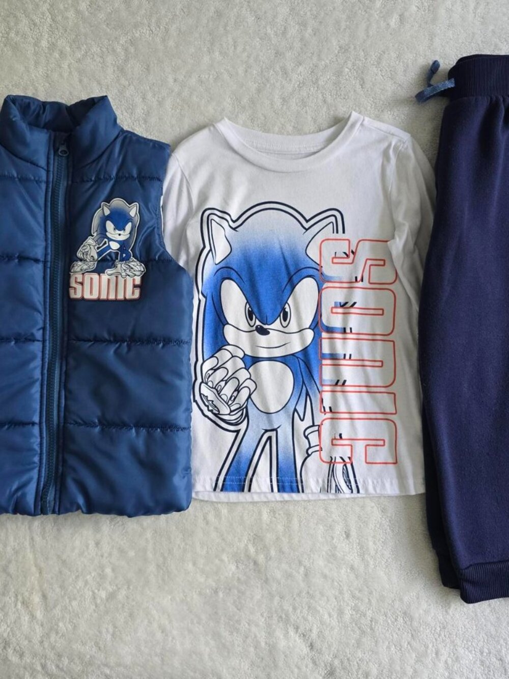 Sonic the Hedgehog Kids' Vest Set